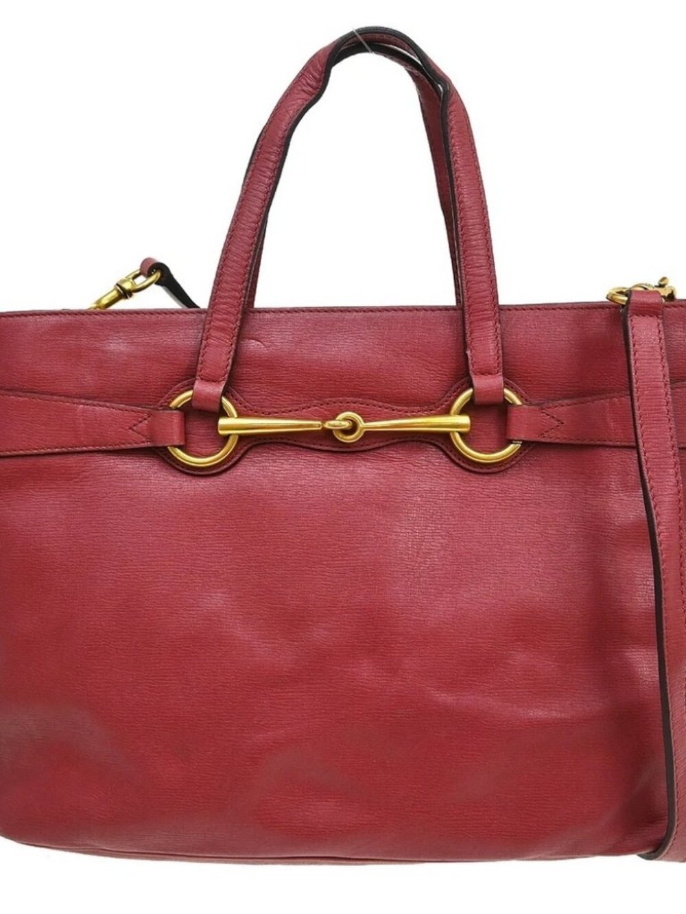 Gucci Red 2way Handbag